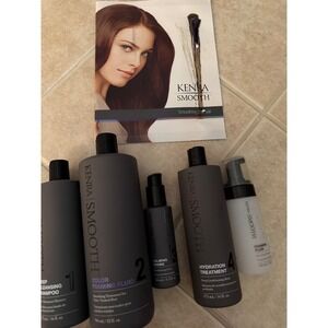 Kenra Smooth Smoothing System Set Shampoo Calming Creme Hair care smoothing